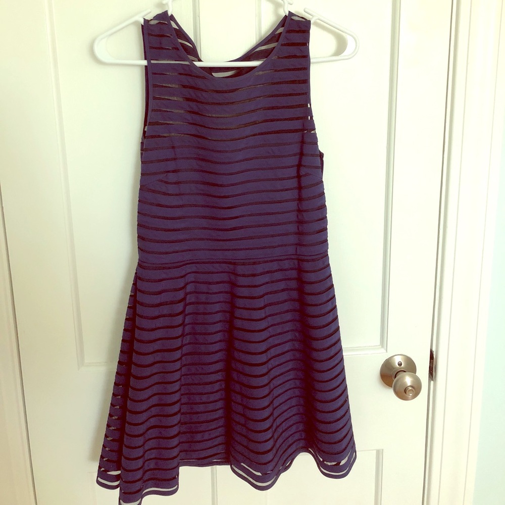Parker Navy Blue cocktail dress